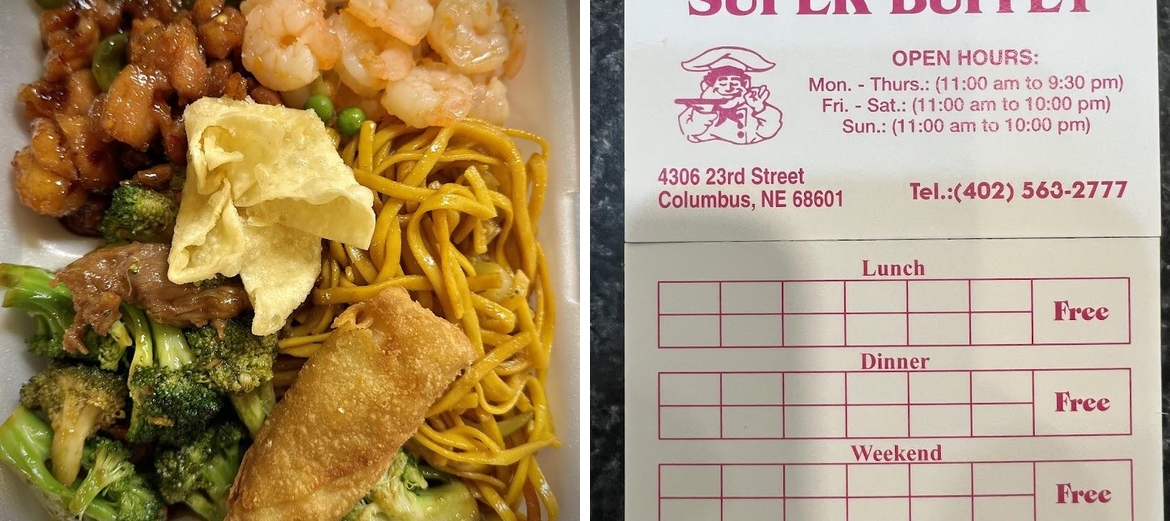 Super Buffet Menu