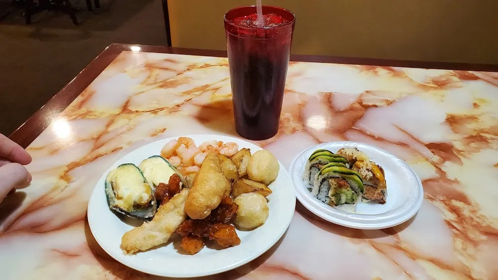 Shrimp Mussels Sushi